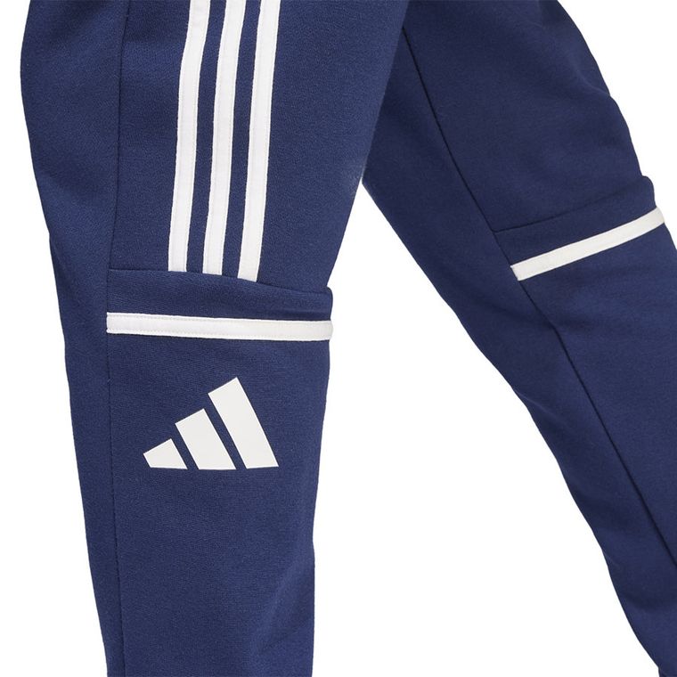 Spodnie dresowe męskie, granatowe, Adidas Squadra