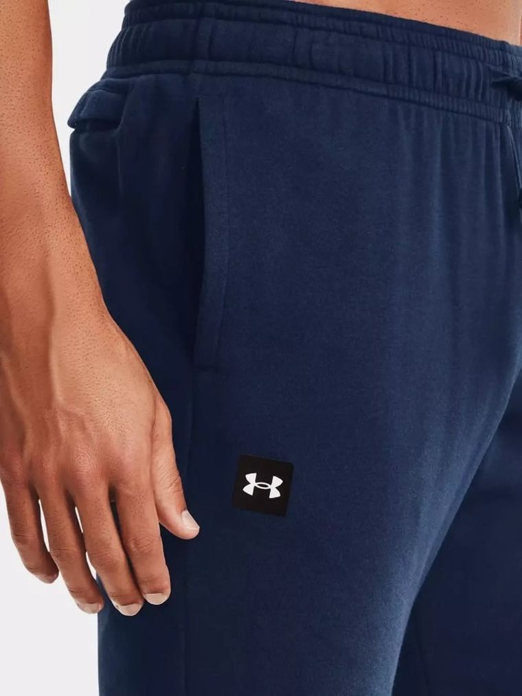 Spodnie dresowe męskie, granatowe, Under Armour