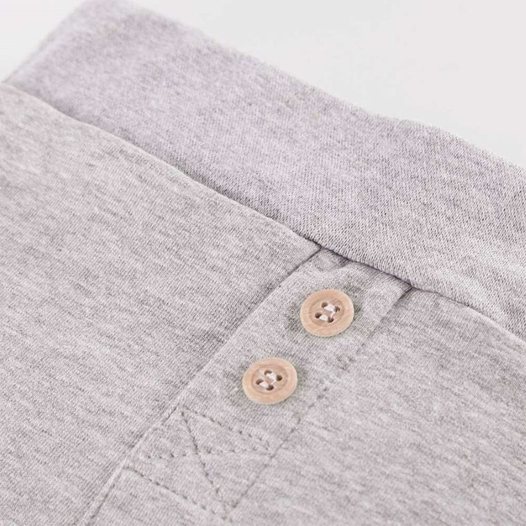 Spodnie dresowe niemowlęce, szare, Eevi