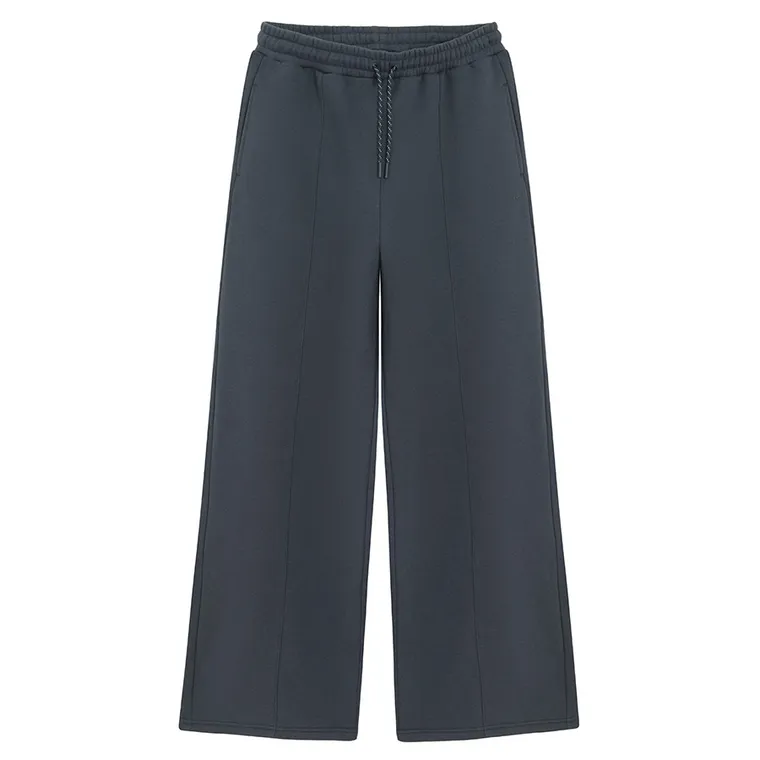 Spodnie dresowe z szeroką nogawką wide oversize NOWEAR