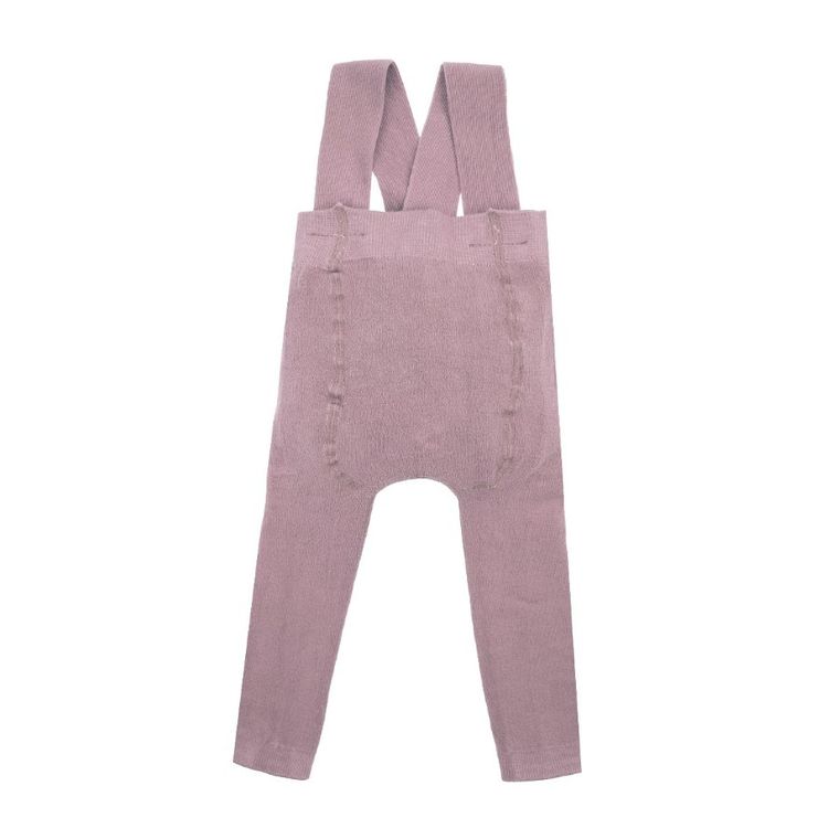 Spodnie dziewczęce na szelkach, fioletowe, Nicol