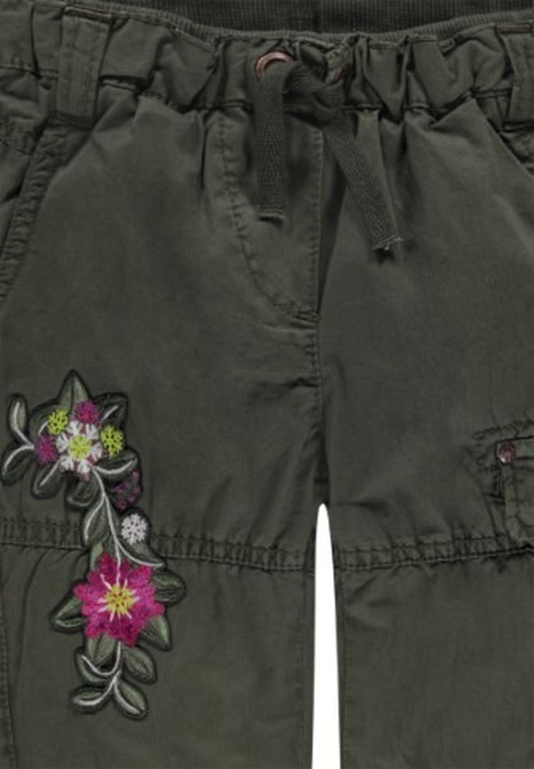 Spodnie dziewczęce, zielone, Kanz