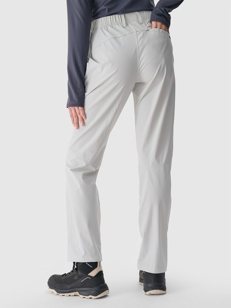 Spodnie funkcyjne damskie, szare, 4F