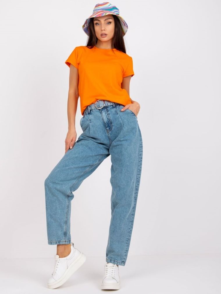 Spodnie jeansowe damskie, denim, Rue Paris