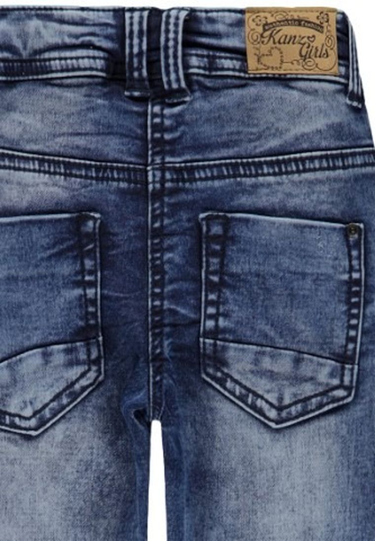 Spodnie jeansowe dziewczęce, denim, Kanz