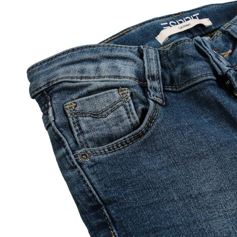Spodnie jeansowe dziewczęce, denim, regular, Esprit