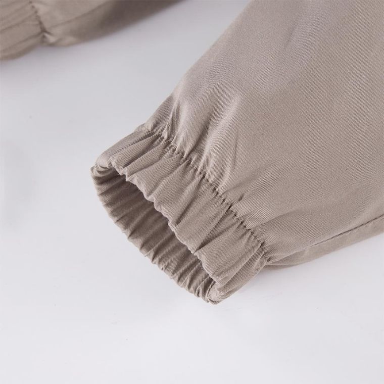 Spodnie materiałowe chłopięce, beżowe, Eevi