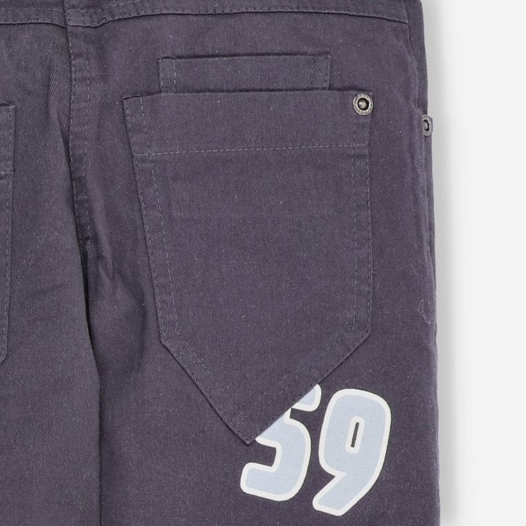 Spodnie materiałowe chłopięce, czarne, Nini