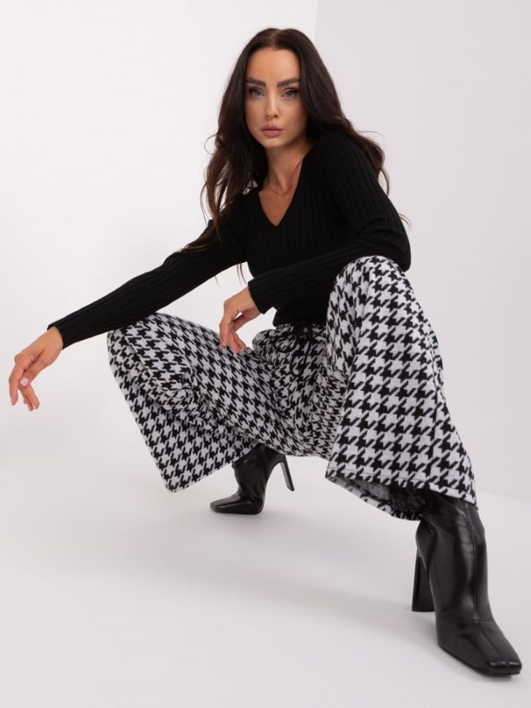 Spodnie materiałowe damskie, mix, Lakerta