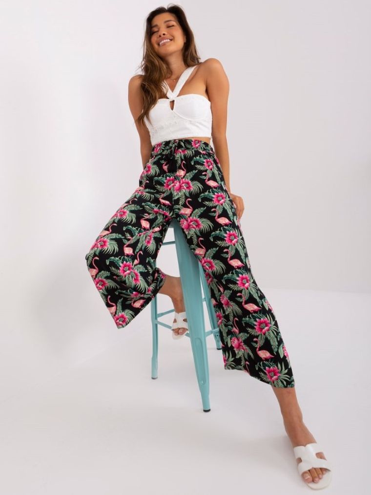 Spodnie materiałowe damskie, mix, Sublevel