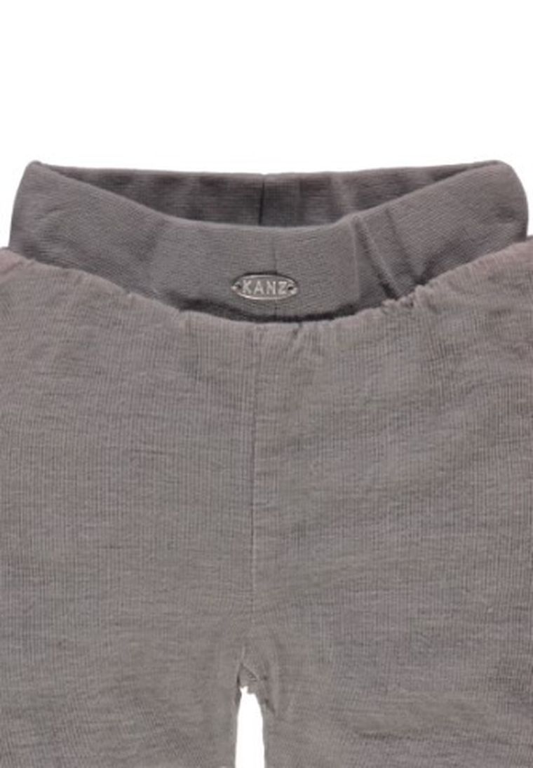 Spodnie materiałowe dziecięce, szare, Kanz