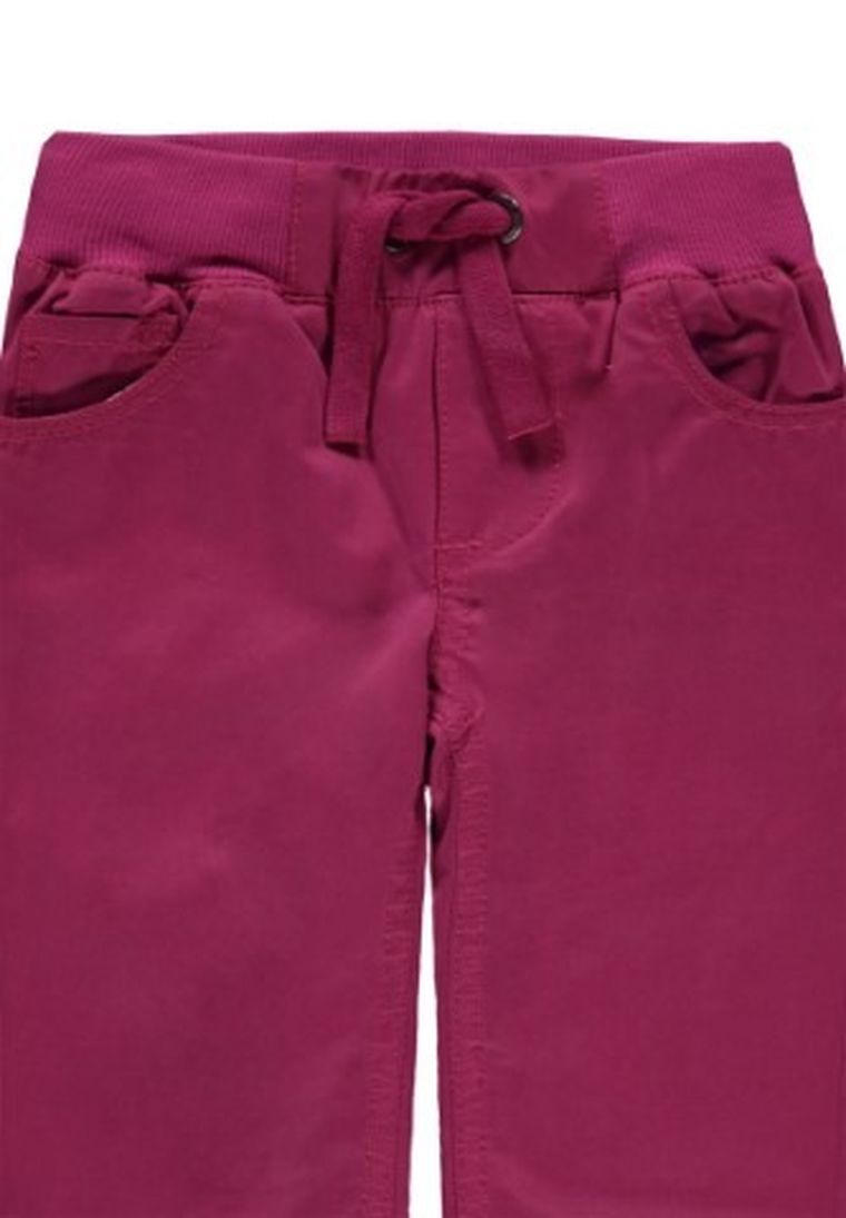Spodnie materiałowe dziewczęce, różowe, Kanz