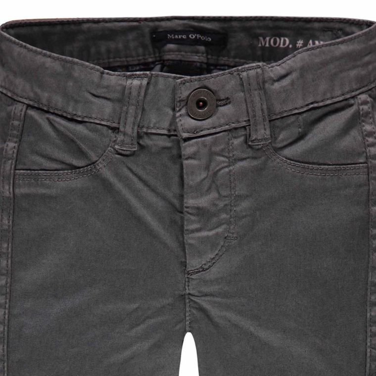 Spodnie materiałowe dziewczęce, szare, Marc