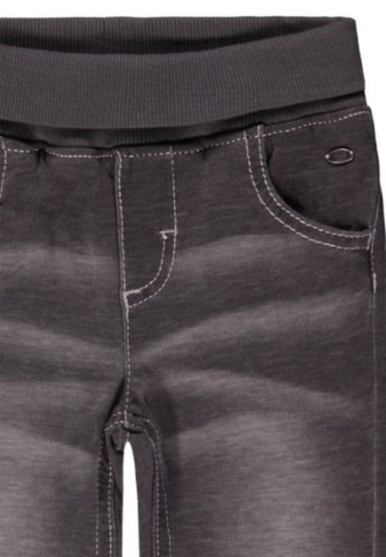 Spodnie materiałowe niemowlęce, szare, Kanz