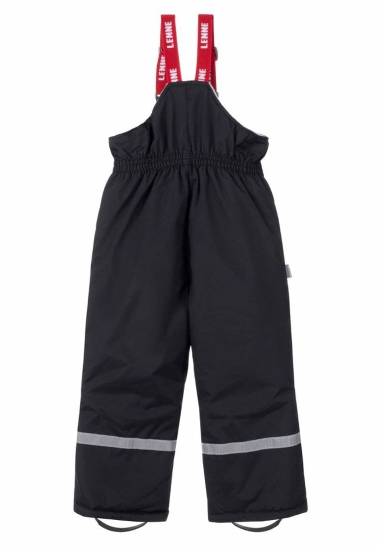 Spodnie narciarskie chłopięce, czarne, Lenne
