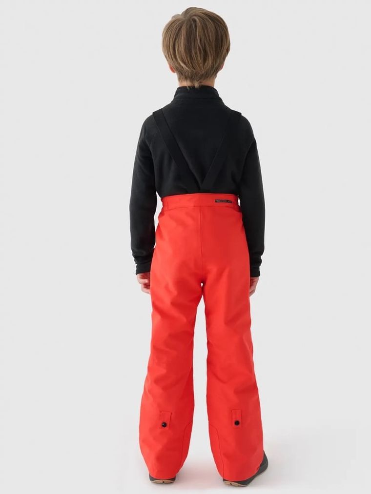 Spodnie narciarskie chłopięce, czerwone, 4F