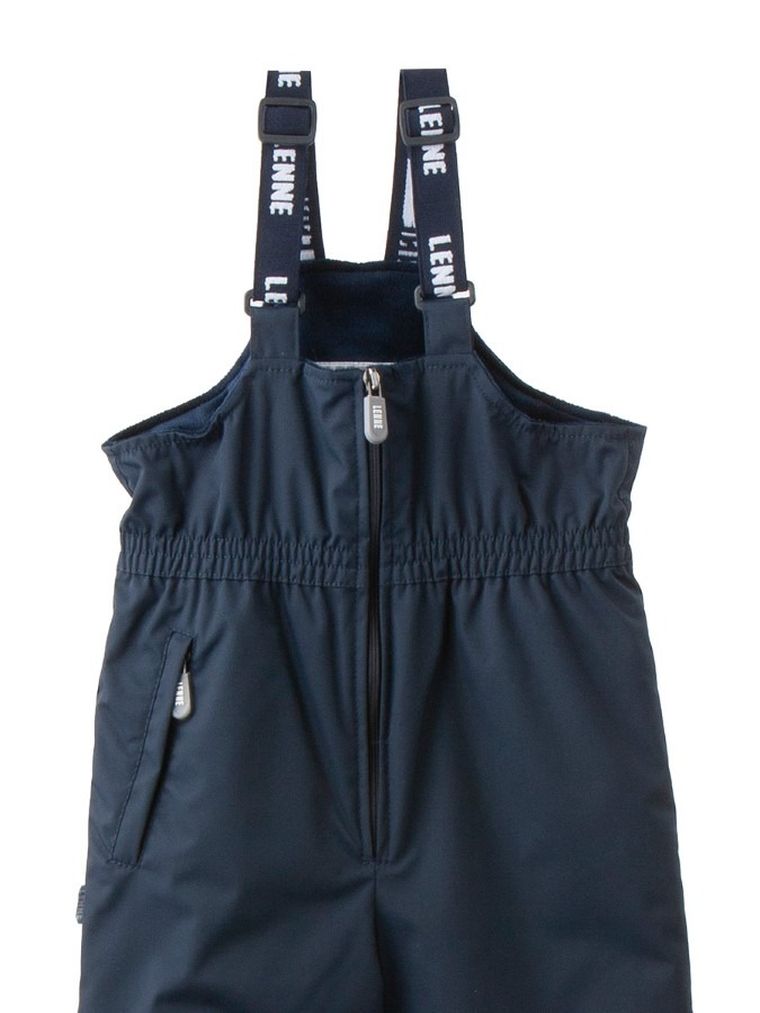 Spodnie narciarskie chłopięce, granatowe, Jack, Lenne