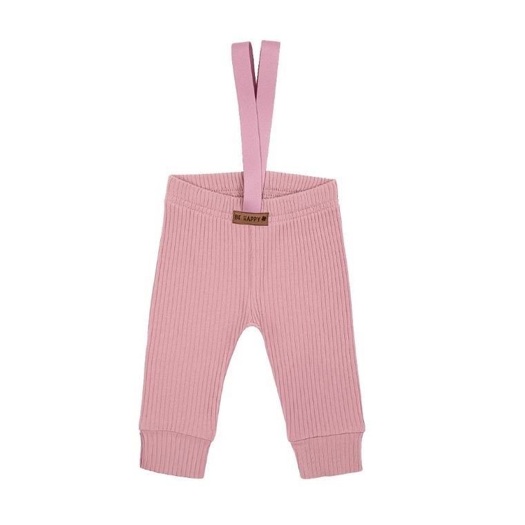 Spodnie ogrodniczki dziewczęce, różowe, Nicol
