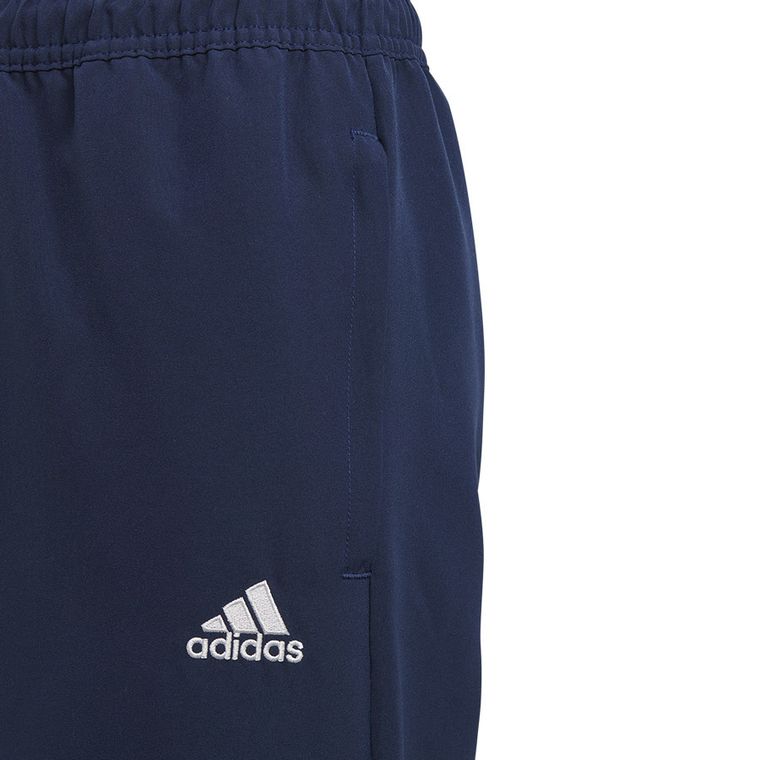 Spodnie piłkarskie chłopięce, granatowe, Adidas Entrada 22