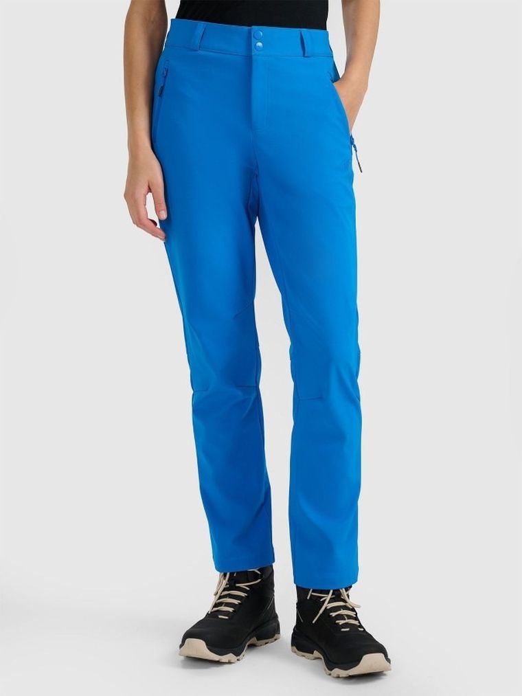 Spodnie trekkingowe damskie, niebieskie, 4F