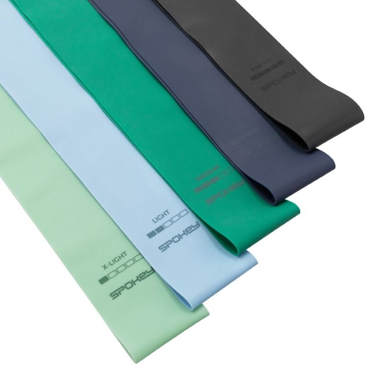 Spokey, Artio set, zestaw gum fitnesowych, 5 szt.