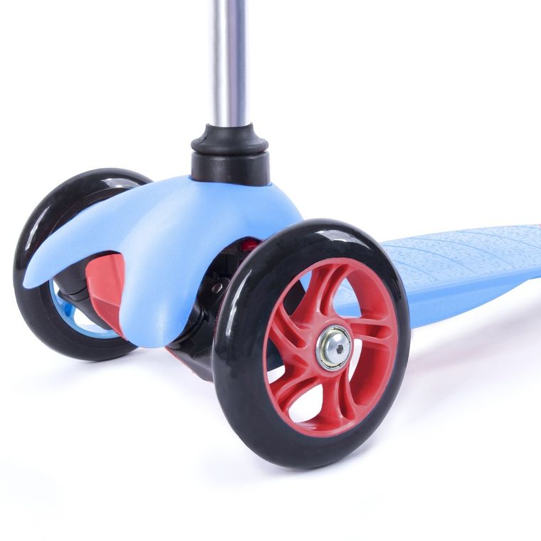 Spokey, Buller, hulajnoga trzykołowa, niebieska