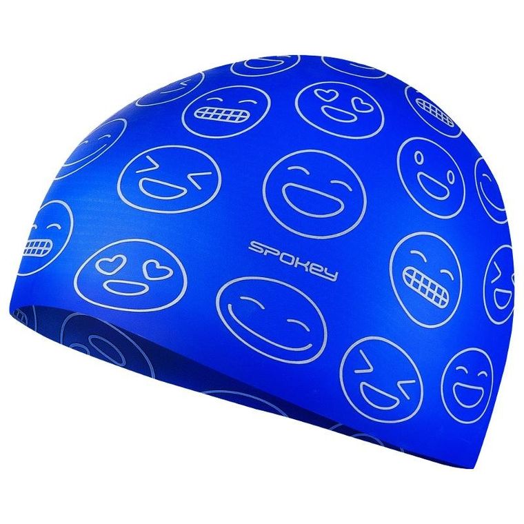 Spokey, Emoji, czepek pływacki, różowy