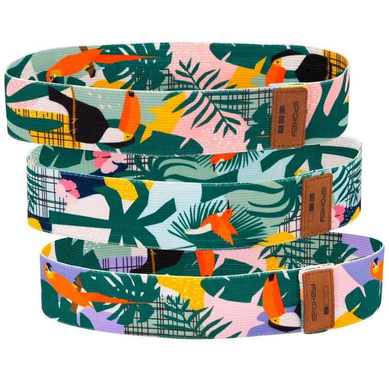 Spokey, Home Jungle, zestaw gum treningowych