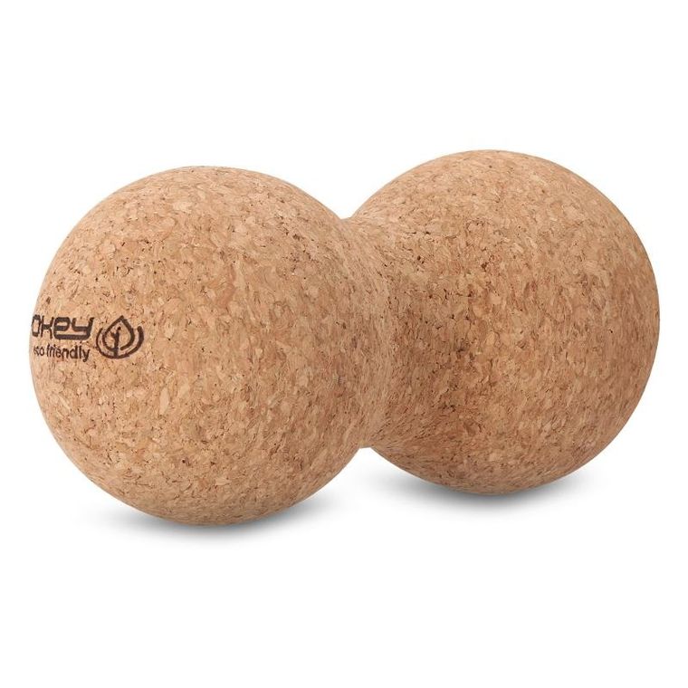 Spokey, Oak, piłeczka podwójna do masażu, korkowa