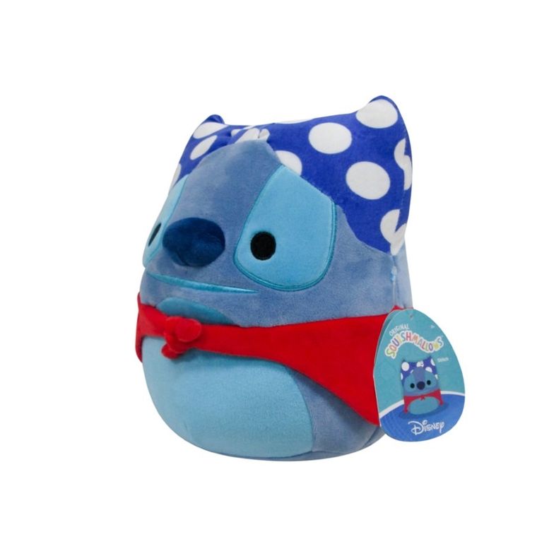 Squishmallows, Disney, Stitch Superbohater, maskotka, 20 cm