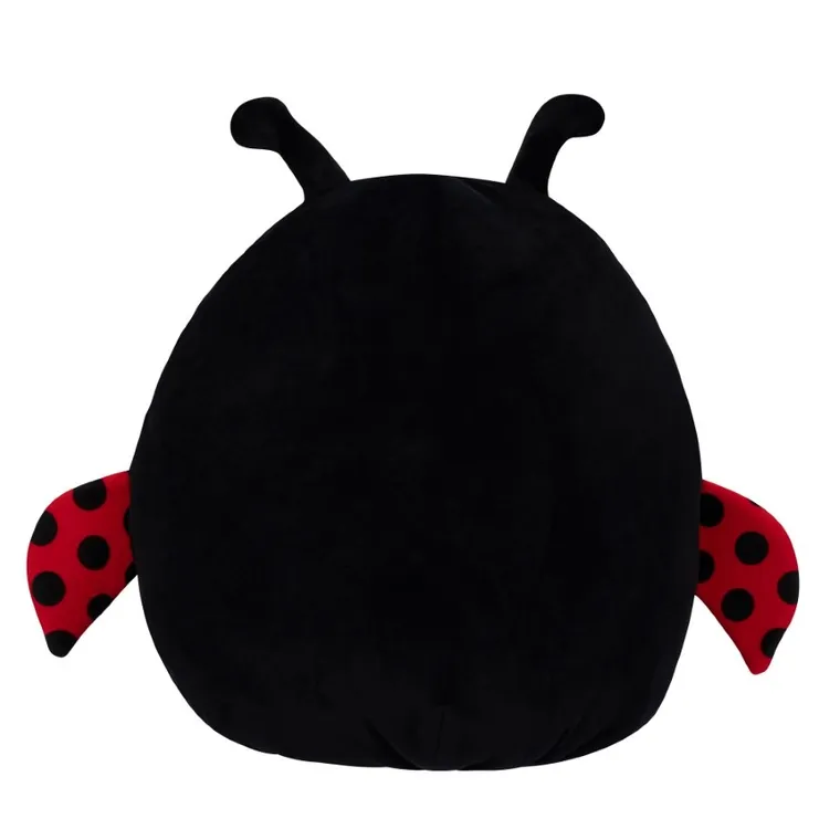 Squishmallows, Large Plush, Trudy, Black Ladybug, biedronka, maskotka, 35 cm