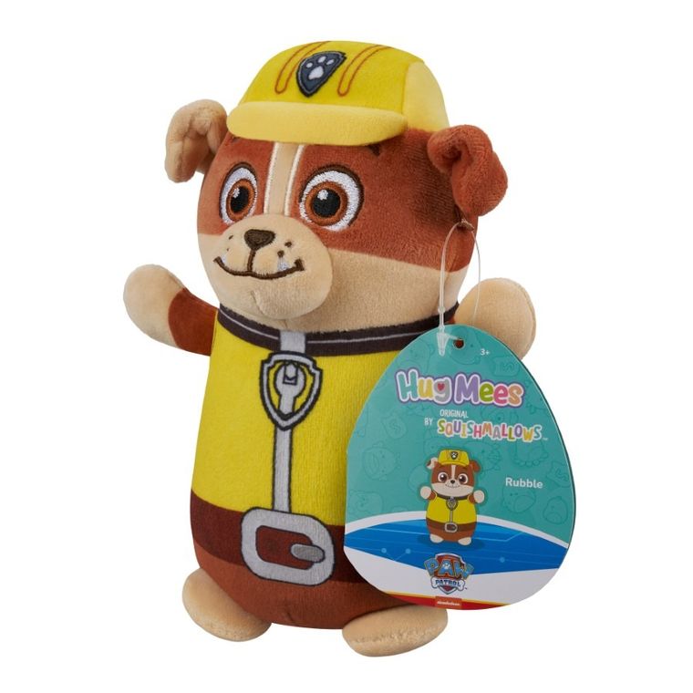 Squishmallows, Medium Plush, Hugmees, Psi Patrol, Rubble, maskotka, 25 cm