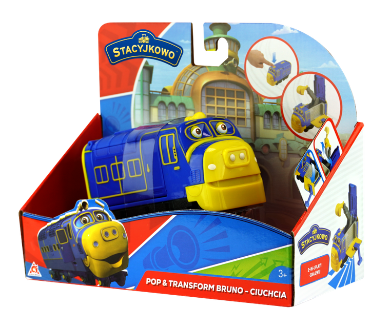 Stacyjkowo, Pop&Transform, Bruno, lokomotywa