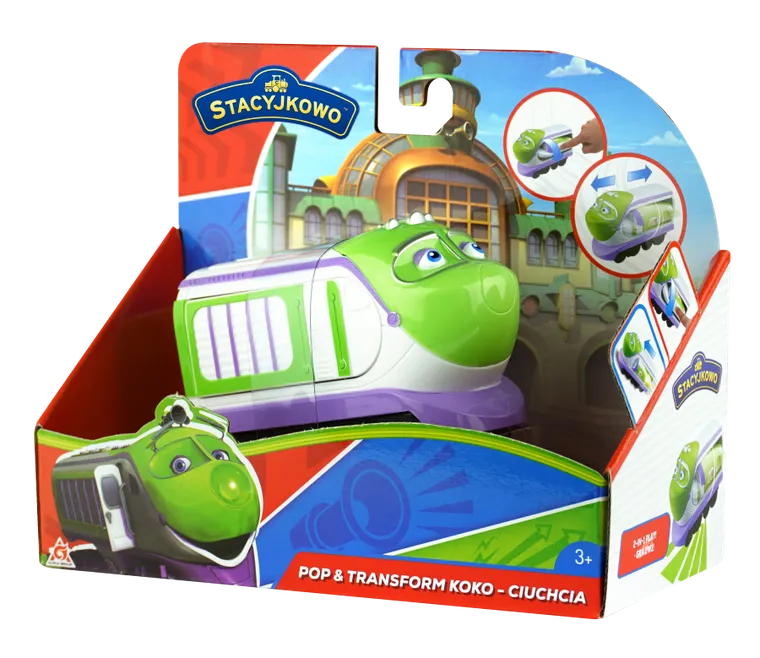 Stacyjkowo, Pop&Transform, Koko, lokomotywa