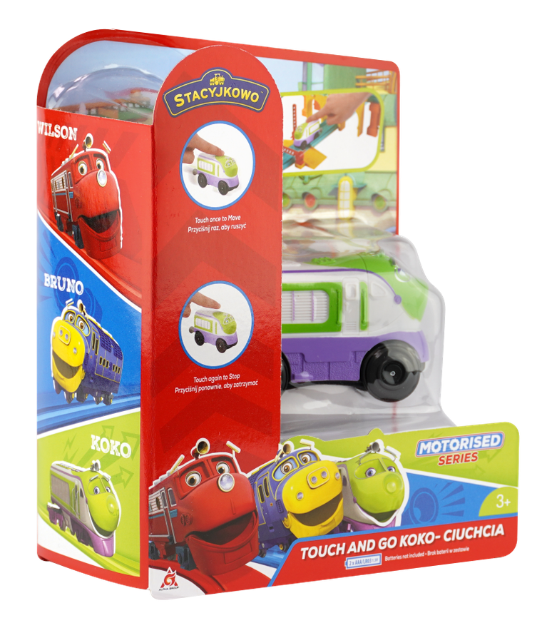 Stacyjkowo, Touch&Go, Koko, lokomotywa