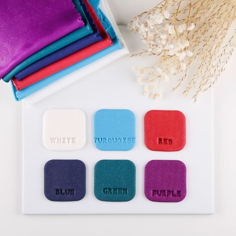 Staedtler, Fimo Effect, masa termoutwardzalna, niebieska galaxy, 57g