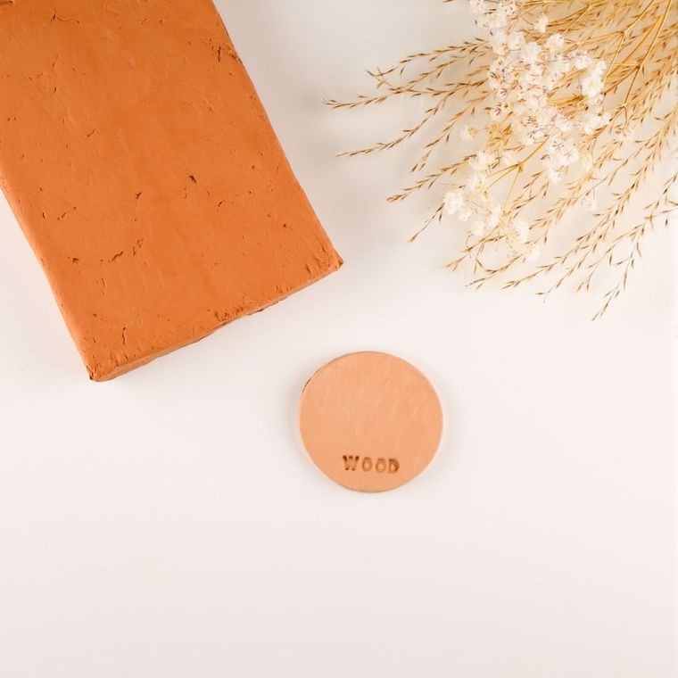 Staedtler, masa modelarska, Fimo Air, drewno-efekt, 350g