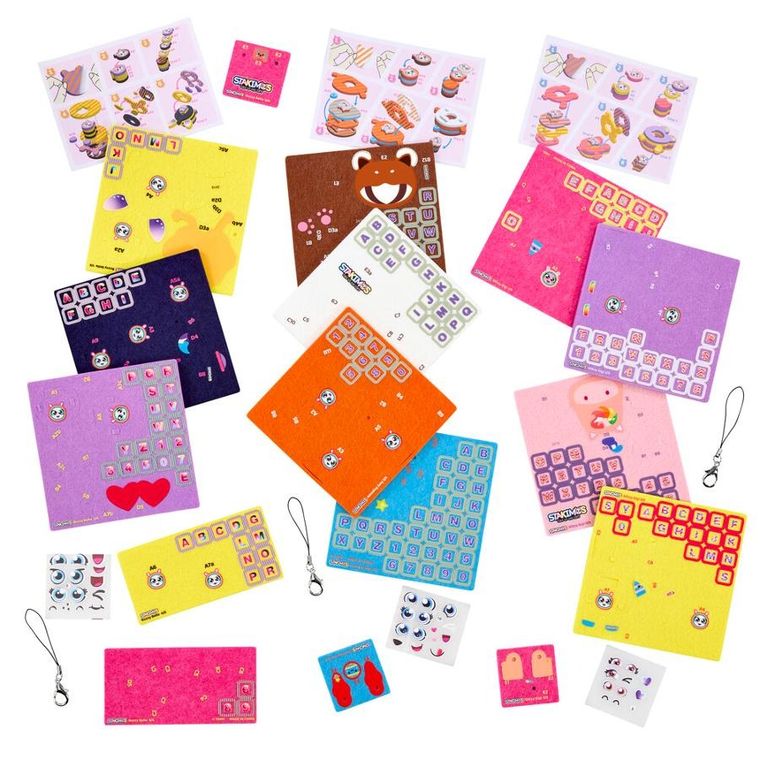 Stakimos, Big Dreams Friends, breloki do samodzielnego wykonania, 3 szt.