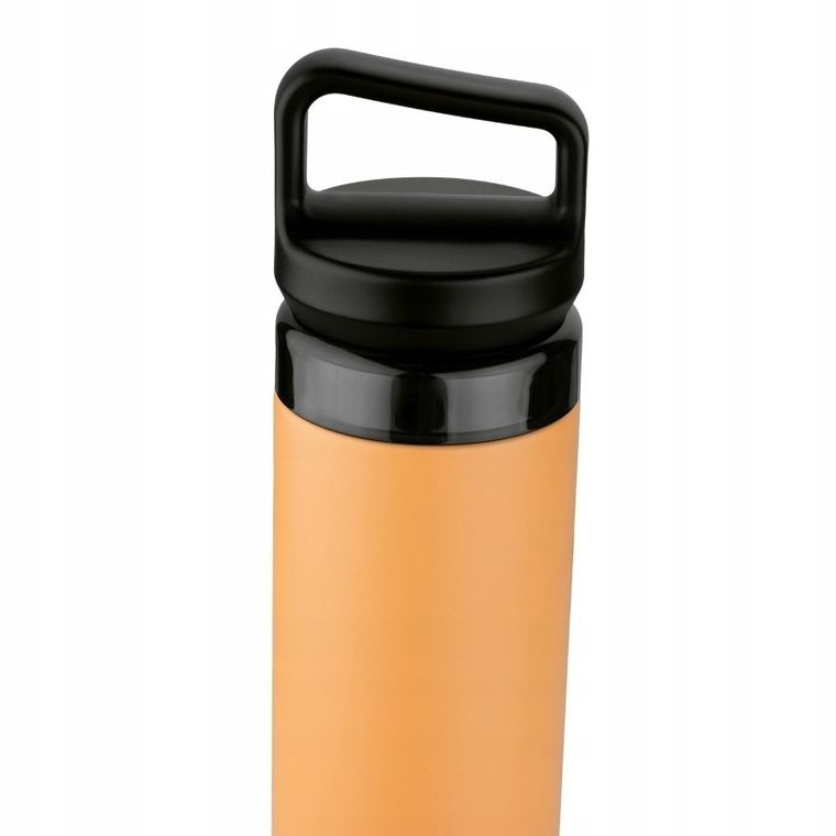 Starke Pro, Lazaro, butelka termiczna z sitkiem, pomarańczowa, 400 ml