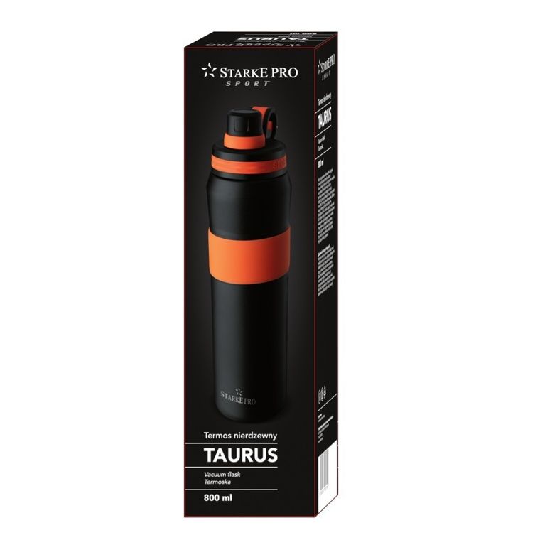 Starke Pro, Taurus, sportowy termos nierdzewny, 800 ml