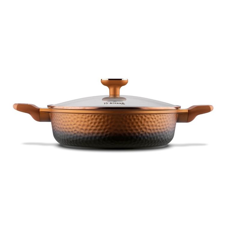 Starke Pro, Texture Copper, patelnia, 28-8 cm
