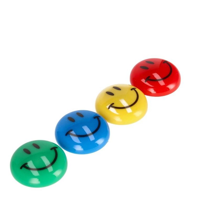 Starpak, Emoticon, magnesy, 30 mm, 6 szt.