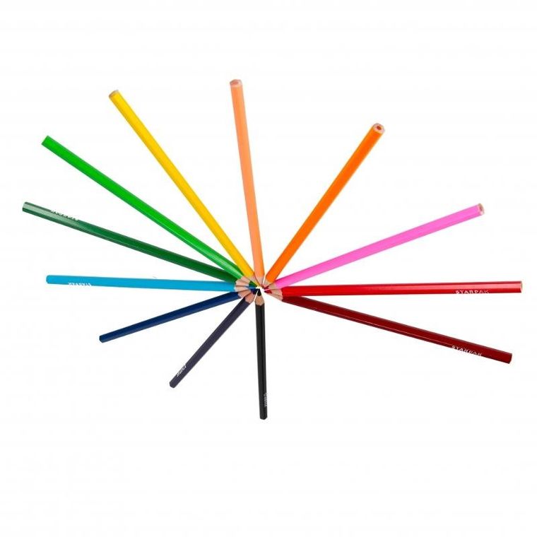 Starpak, Koala, kredki ołówkowe, 12 kolorów