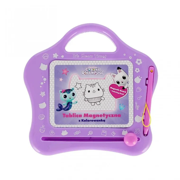 Starpak, Koci Domek Gabi, tablica magnetyczna, znikopis, z kolorowanką