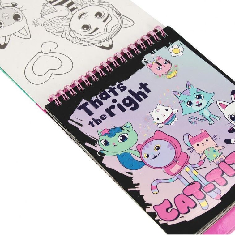 Starpak, Koci Domek Gabi, wydrapywanka z kolorowanką