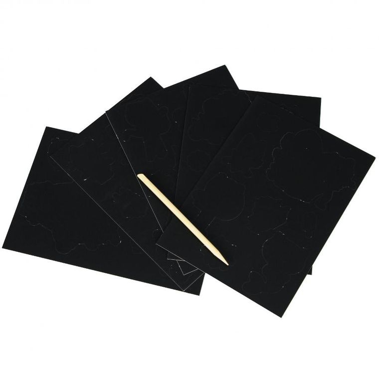 Starpak, Koci Domek Gabi, zestaw kreatywny: naklejki do wydrapywania