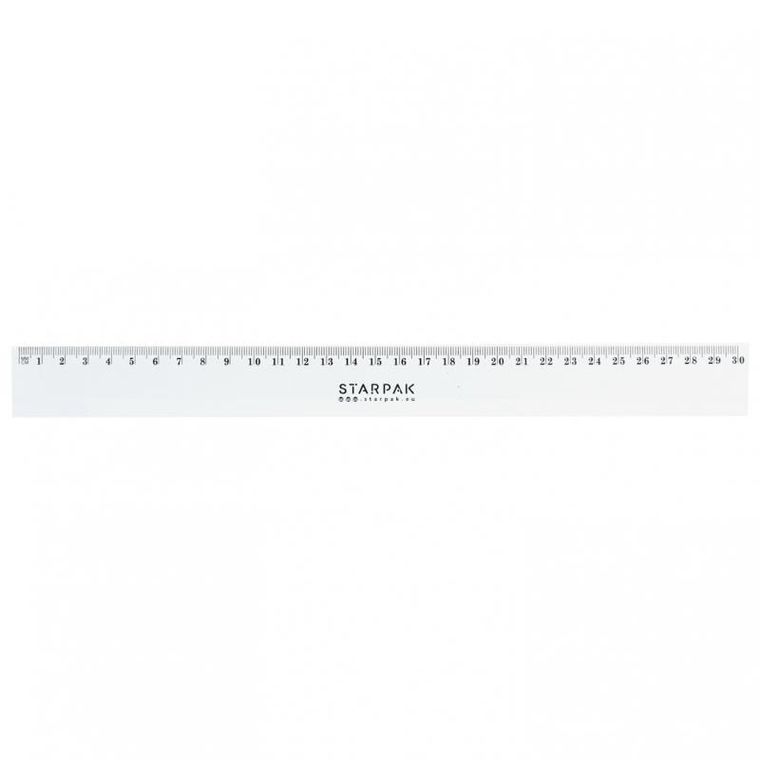 Starpak, linijka, 30 cm