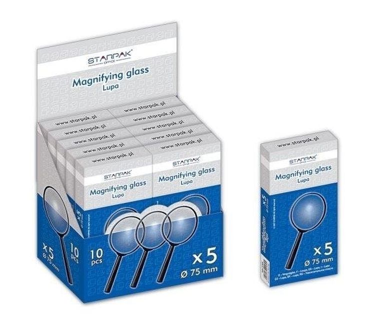 Starpak, lupa, 7,5 cm