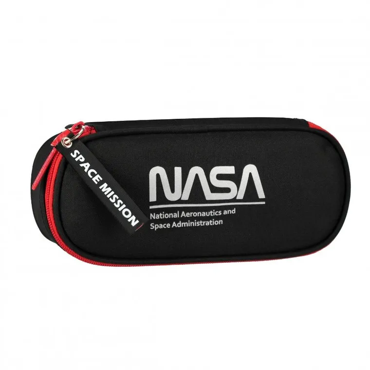 Starpak, NASA, piórnik owalny, czarny