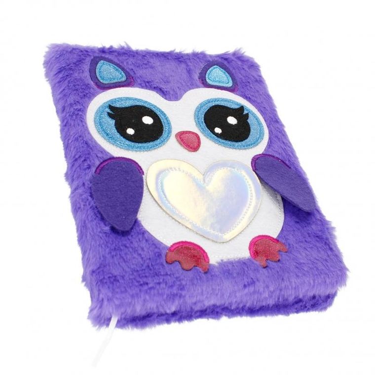 Starpak, notes pluszowy A5, Heart, 1 szt.